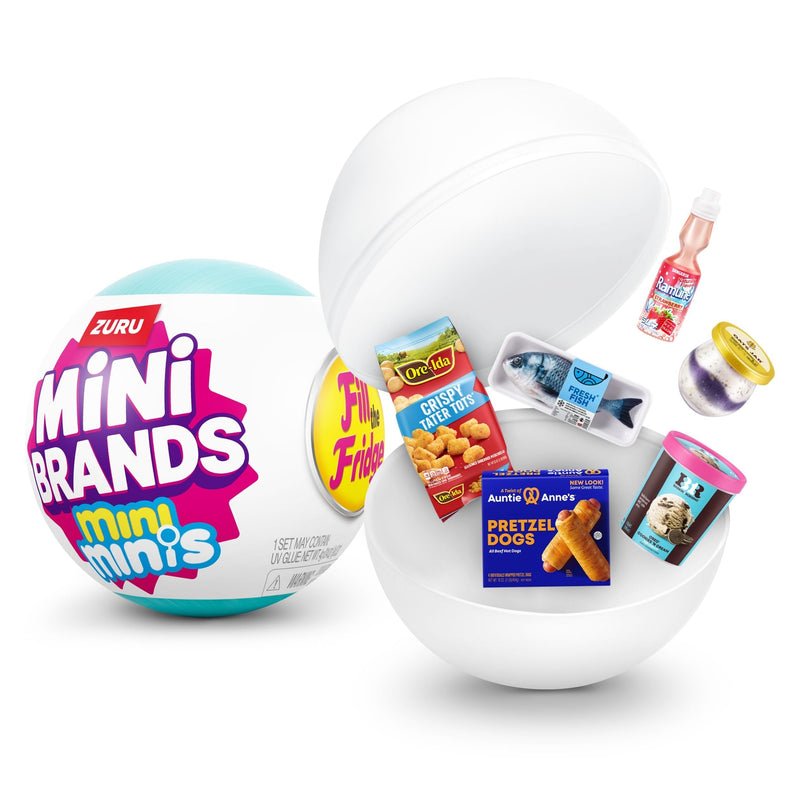 Mini Brands Mini Minis Fill the Fridge Miniature Toys R2T4